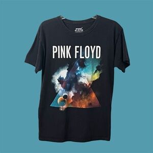 Pink Floyd Dark Side of the Moon Vintage Classic-Rock Band Tee 70's Retro Trendy